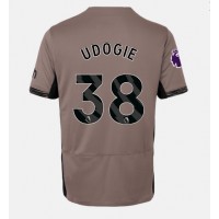 Dres Tottenham Hotspur Destiny Udogie #38 Rezervni 2023-24 Kratak Rukav